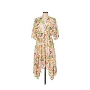 Parker & Ronen Long Floral Dress Plus Size 3X